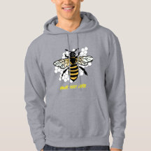 Le SWEAT - SHIRT À CAPUCHE des abeilles