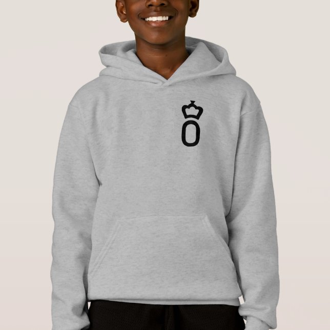 Le sweat - shirt à capuche des enfants (Devant)