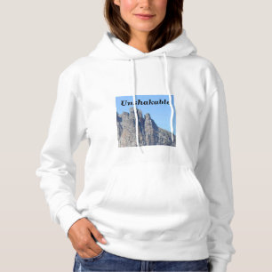 Le sweat - shirt à capuche des femmes de citation