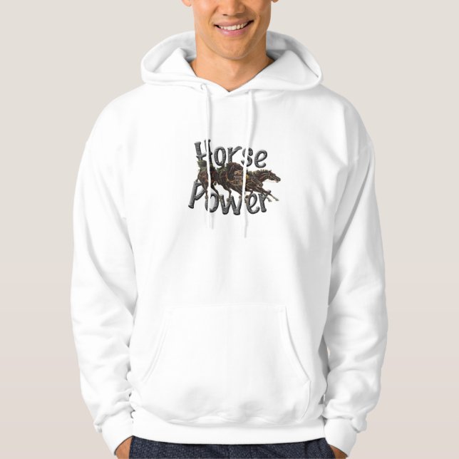 Le sweat - shirt à capuche des hommes de (Devant)