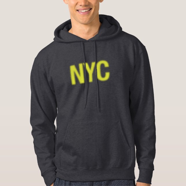 Le sweat - shirt à capuche des hommes de NYC (Devant)
