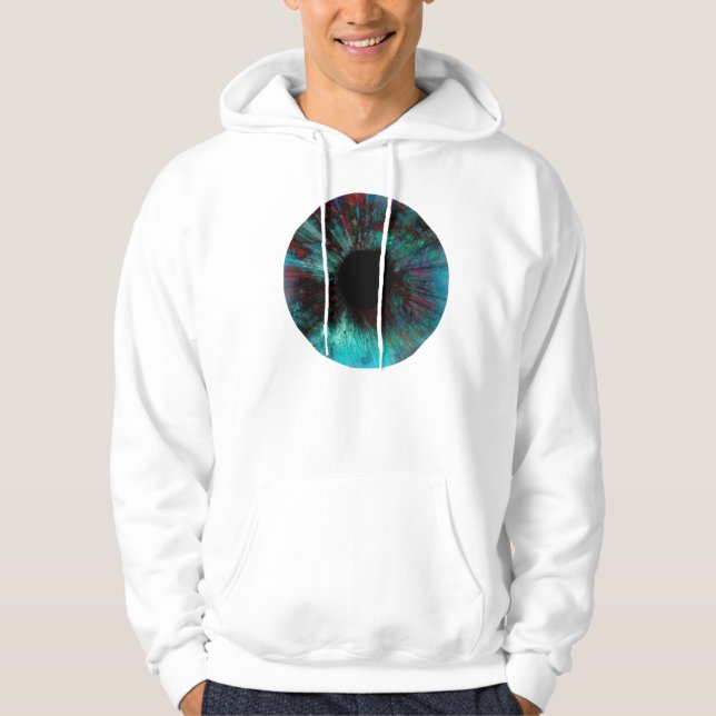 Le sweat - shirt à capuche des hommes volcaniques (Devant)