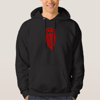 Le sweat - shirt à capuche majestueux de hibou