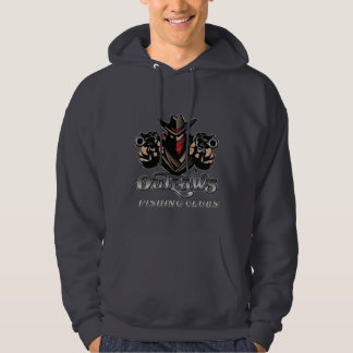 Le sweat - shirt à capuche noir des hommes