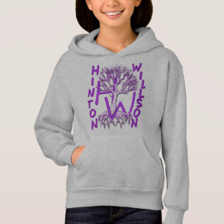 Le sweat - shirt à capuche pourpre speacial de Sam