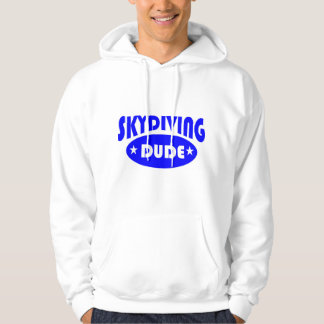 Le sweat - shirt à capuche skydive des hommes