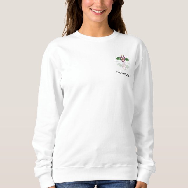 Le sweatshirt de base des femmes (Devant)