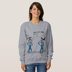 Le Sweatshirt de base des femmes en pleine efferve