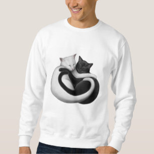Le sweatshirt de chats d'amour