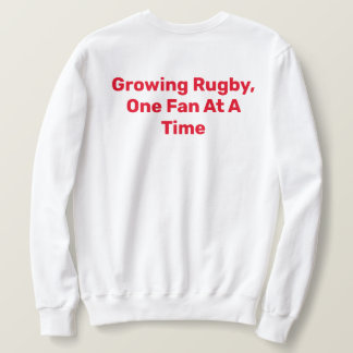 Le Sweatshirt de la fourrure de rugby
