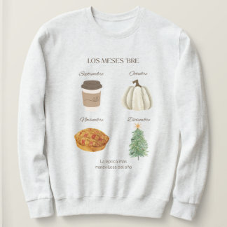 Le Sweatshirt de la version espagnole des mois "be