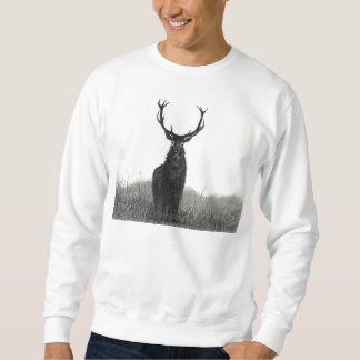 Le sweatshirt d'élans des hommes audacieux de mâle