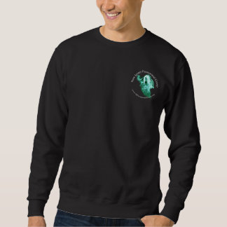 Le sweatshirt des hommes avec l'avant et les logos