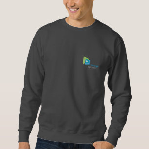 Le sweatshirt gris-foncé des hommes