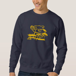 Le Sweatshirt masculin de l’engin de tournage de l