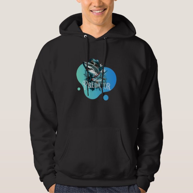 Le Sweatshirt Sweat - shirt à capuche du prédateur (Devant)