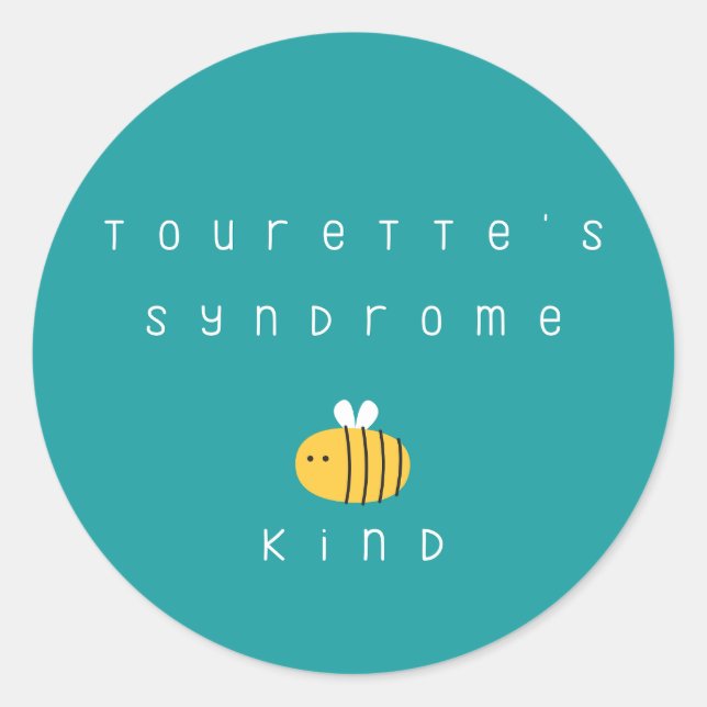 le syndrome de tourette soit gentil Stickers (Devant)