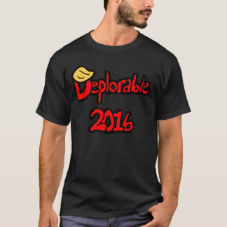 Le T-shirt 2016 des hommes déplorables