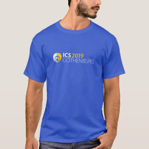 Le T-shirt 2019 des hommes d'ICS Gothenburg, bleu
