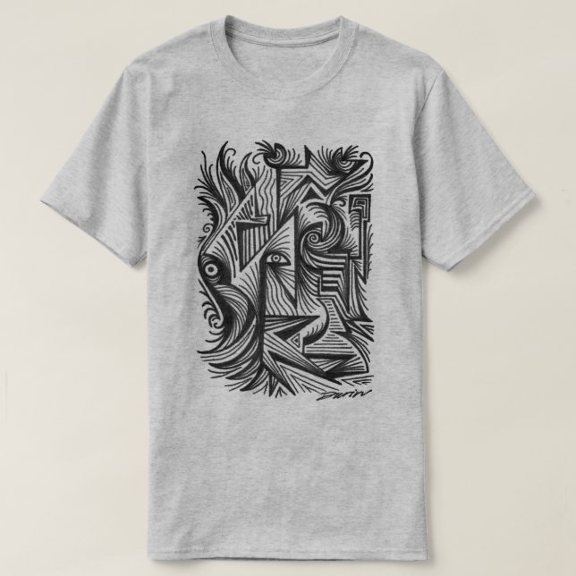 Le T-shirt à clé perdu par Darin Jones (Design devant)