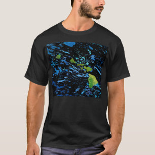 Le T-shirt abstrait d'hommes à chaînes d'îles