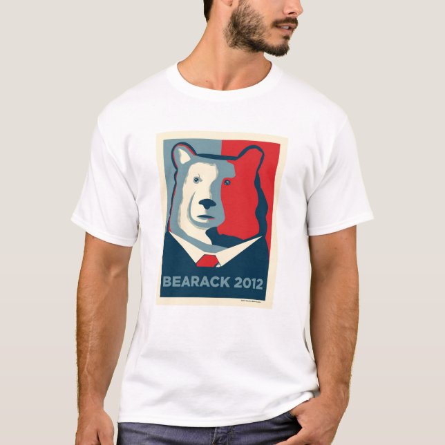 Le T-shirt adapté des hommes de Bearack 2012 (Devant)