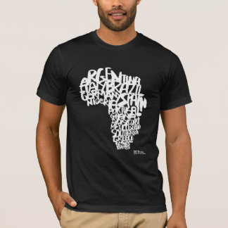 LE T-SHIRT AMÉRICAIN NOIR DE L'HABILLEMENT DES