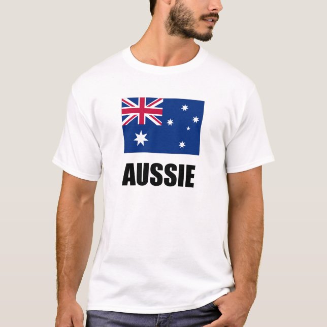 Le T-shirt australien des hommes (Devant)