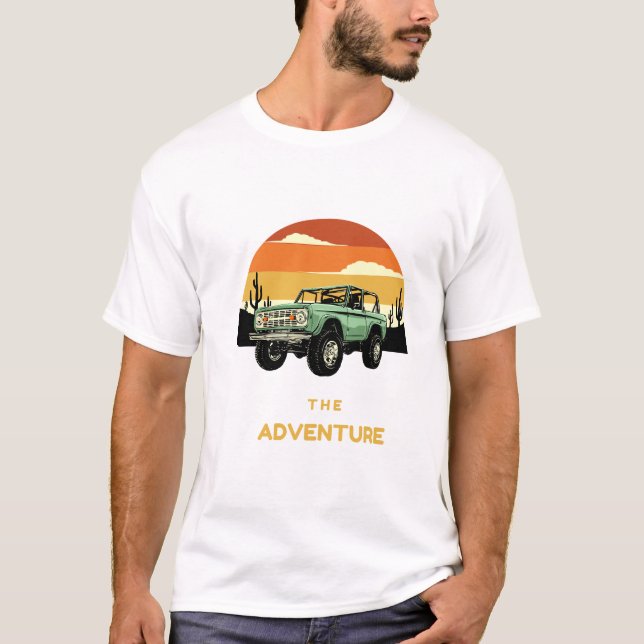 Le T-shirt aventure (Devant)