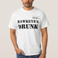 Le T-shirt bu de Hawkeye