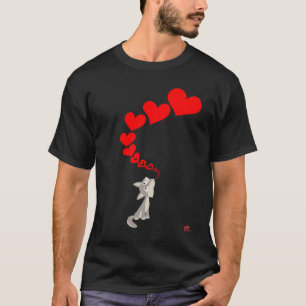 Le T-shirt Call of Love simple (design sur le fr