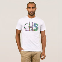 Le T-shirt | CHARLESTON, Sc (CHS) des hommes