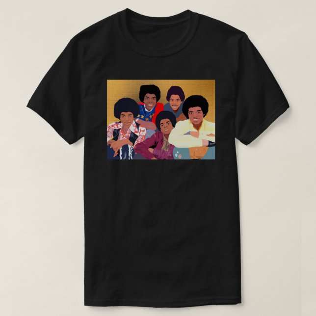 Le T-shirt classique Jackson 5ive (Design devant)