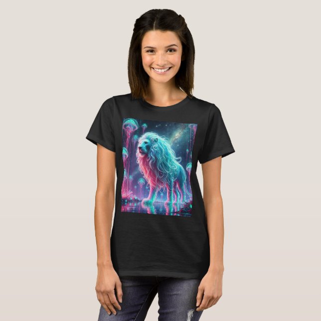 Le T-Shirt Cosmique Néon. (Devant entier)