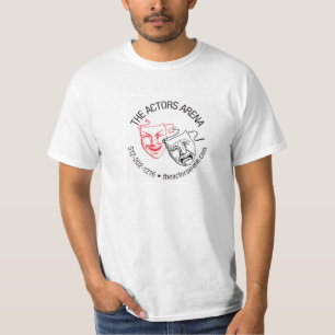 Le T-shirt d'arène d'acteurs pour lui - coton