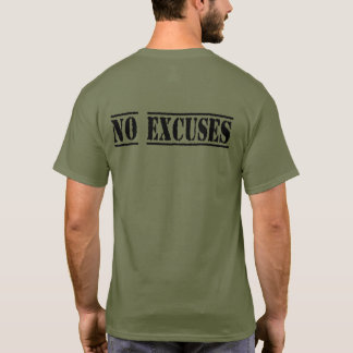 Le T-shirt d'aucuns hommes d'excuses de JROTC