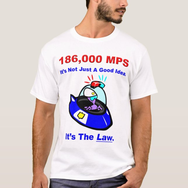 Le T-shirt de 186.000 hommes de DÉPUTÉS (Devant)
