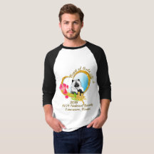 Le T-shirt de 2019 de KCA de base-ball hommes