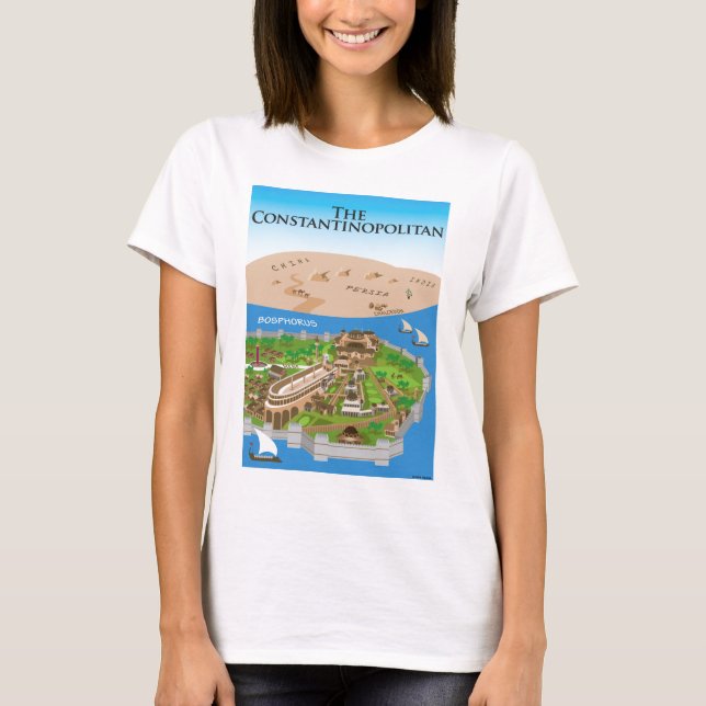 Le T-shirt de base des femmes de BSC 2015 (Devant)