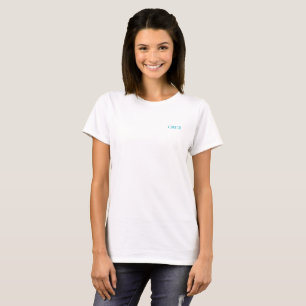 Le T-shirt de base des femmes de CRUZ - la Réunio