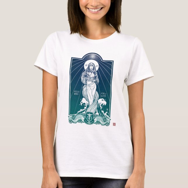 Le T-shirt de base des femmes de Stella Maris (Devant)