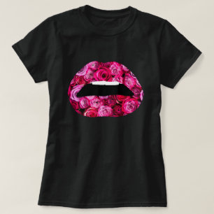 Le T-shirt de base des femmes d'impression de