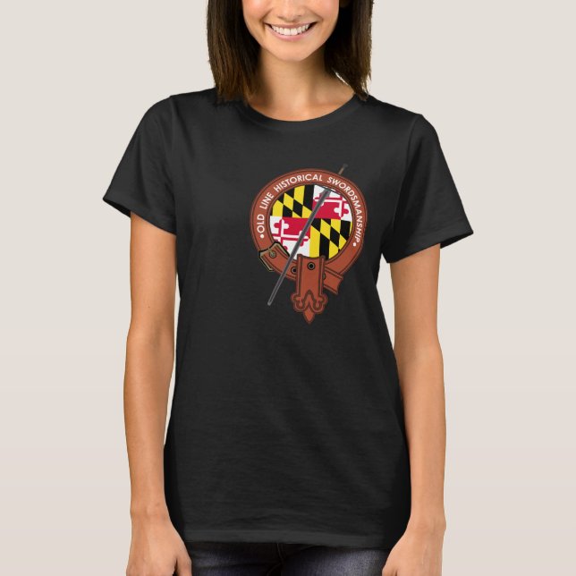 Le T-shirt de base des femmes d'OLHS (Devant)