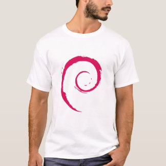 Le T-shirt de base des hommes de Debian