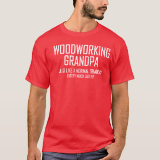 Le T-shirt de base des hommes de grand-papa de