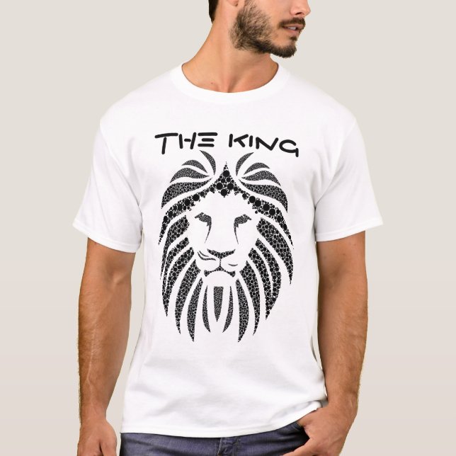 Le T-shirt de base du roi masculin (Devant)