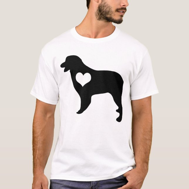 Le T-shirt de berger des hommes australiens de (Devant)