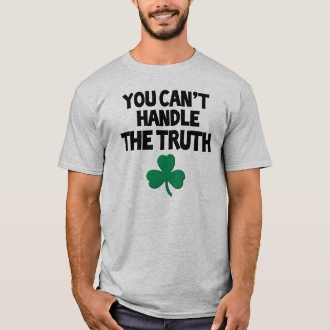 Le T-shirt de Boston de vérité (Devant)