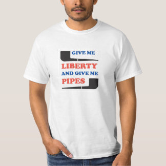 Le T-shirt de fumeur de tuyau