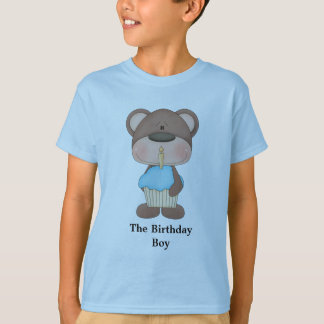 Le T-shirt de garçon d'anniversaire
